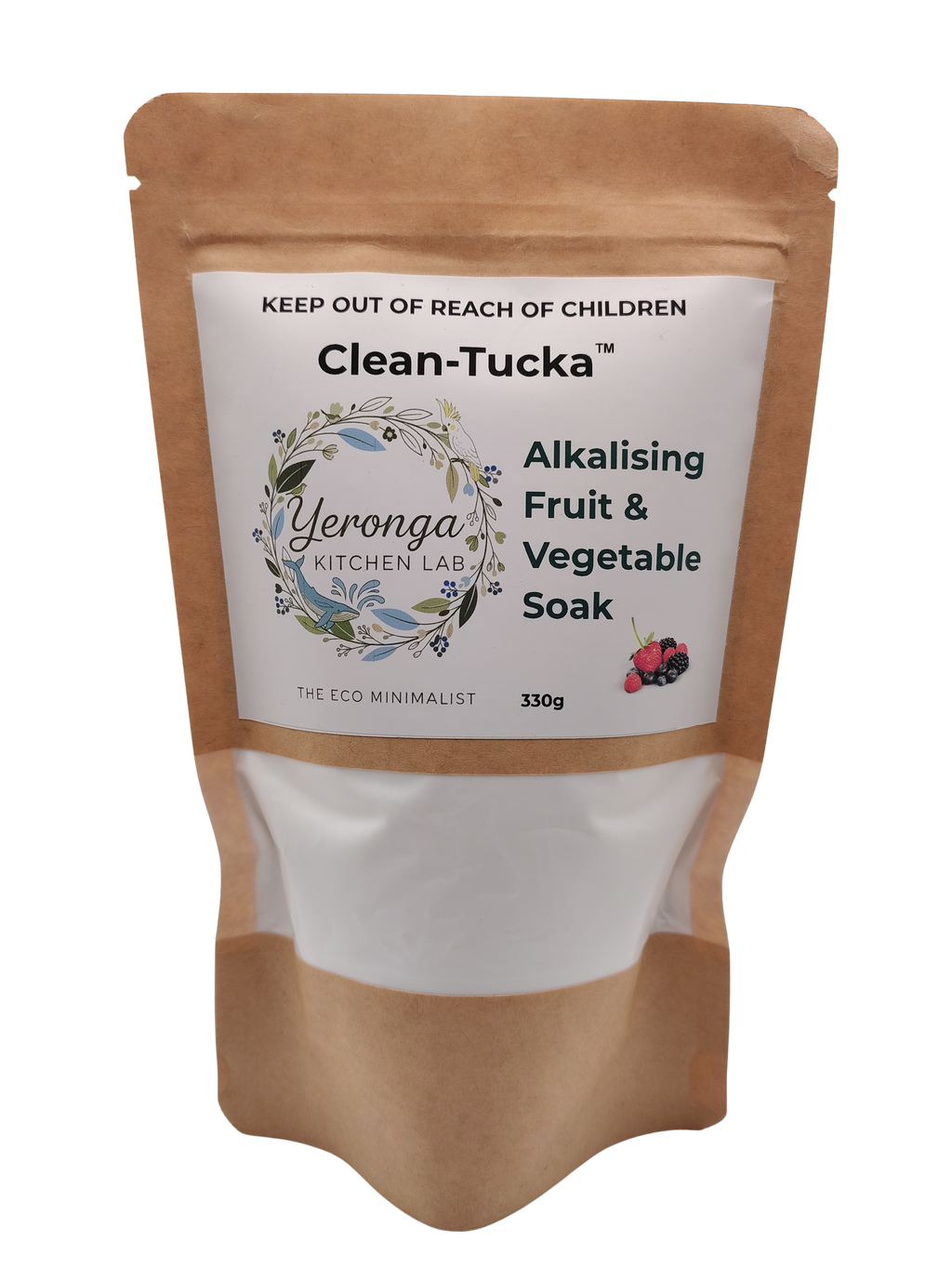 Clean-Tucka: Alkalising Fruit & Vegetable Soak