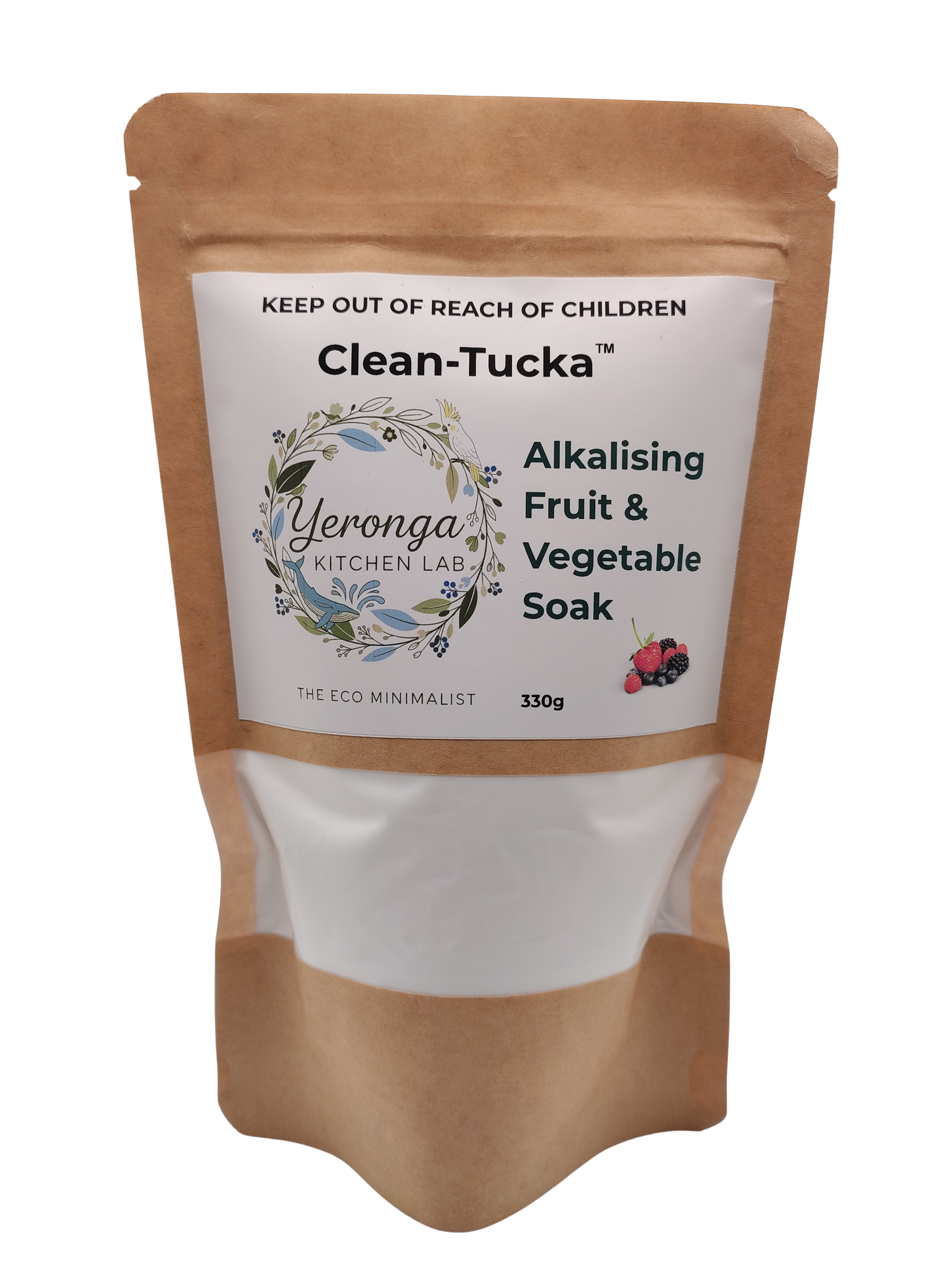 Clean-Tucka: Alkalising Fruit & Vegetable Soak