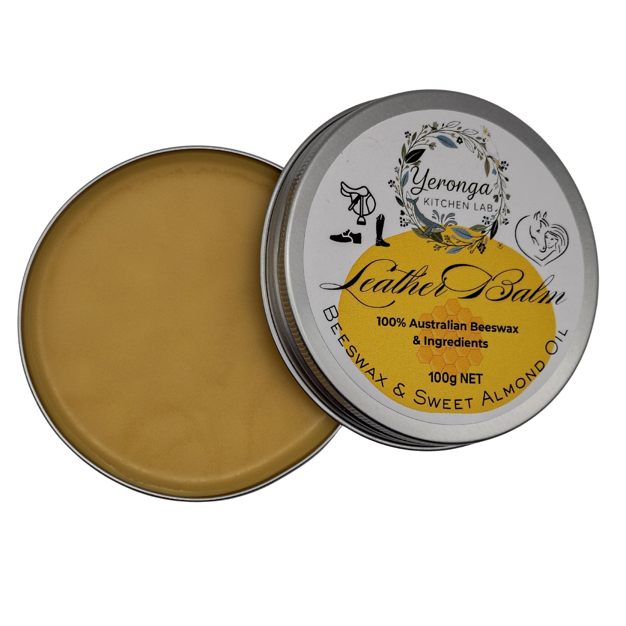 Beeswax Leather Balm - 100g