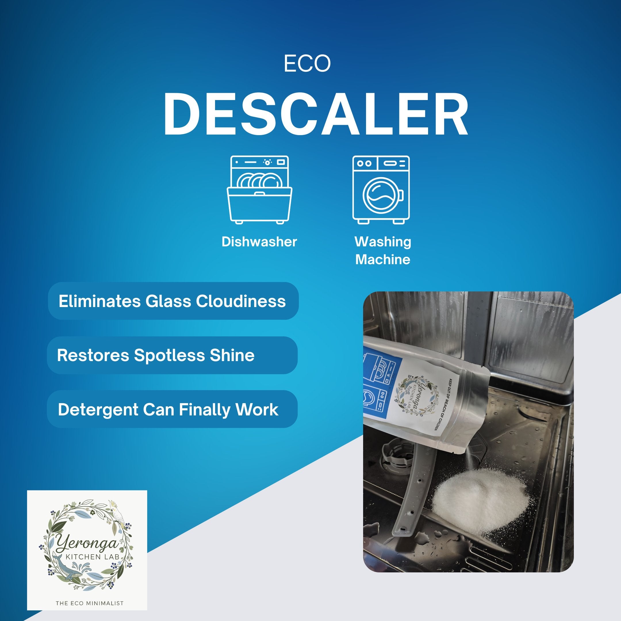Eco Descaler for Dishwasher & Washing Machine | 250g - Sing Dose