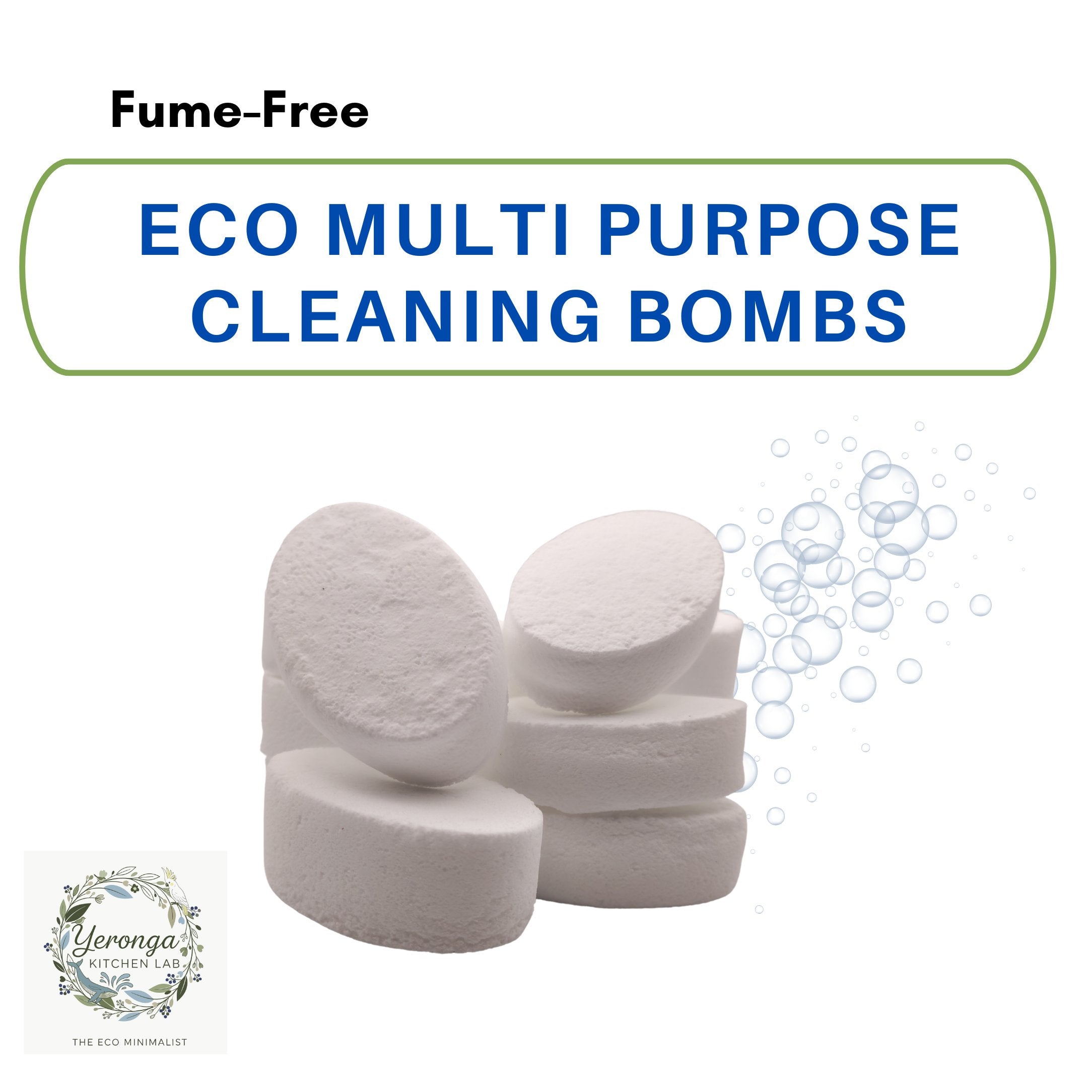 Eco Multi-Purpose Cleaning Bombs (New Value Pack 22 Tablets)