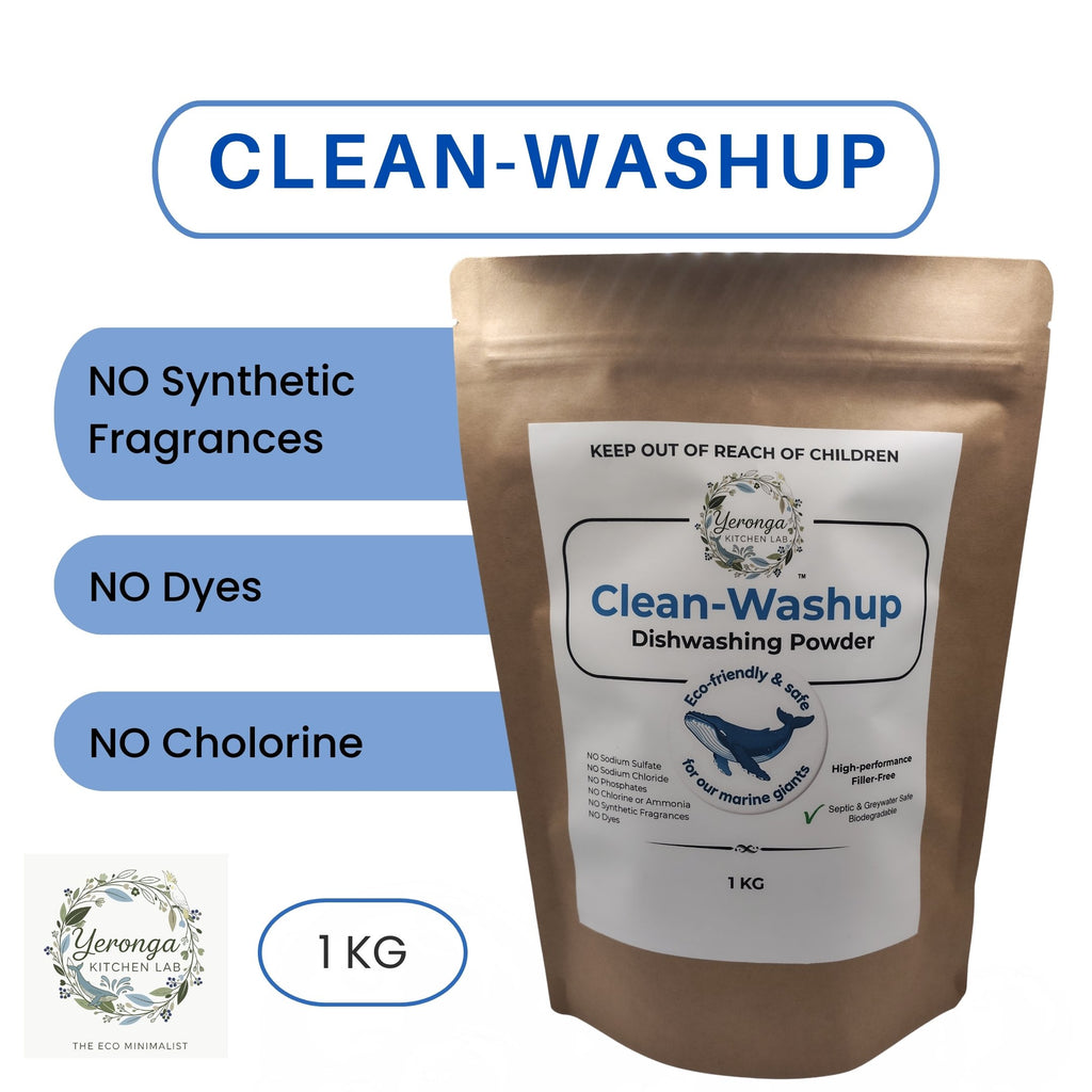 Clean-Washup: Eco Friendly Dishwashing Powder 1KG