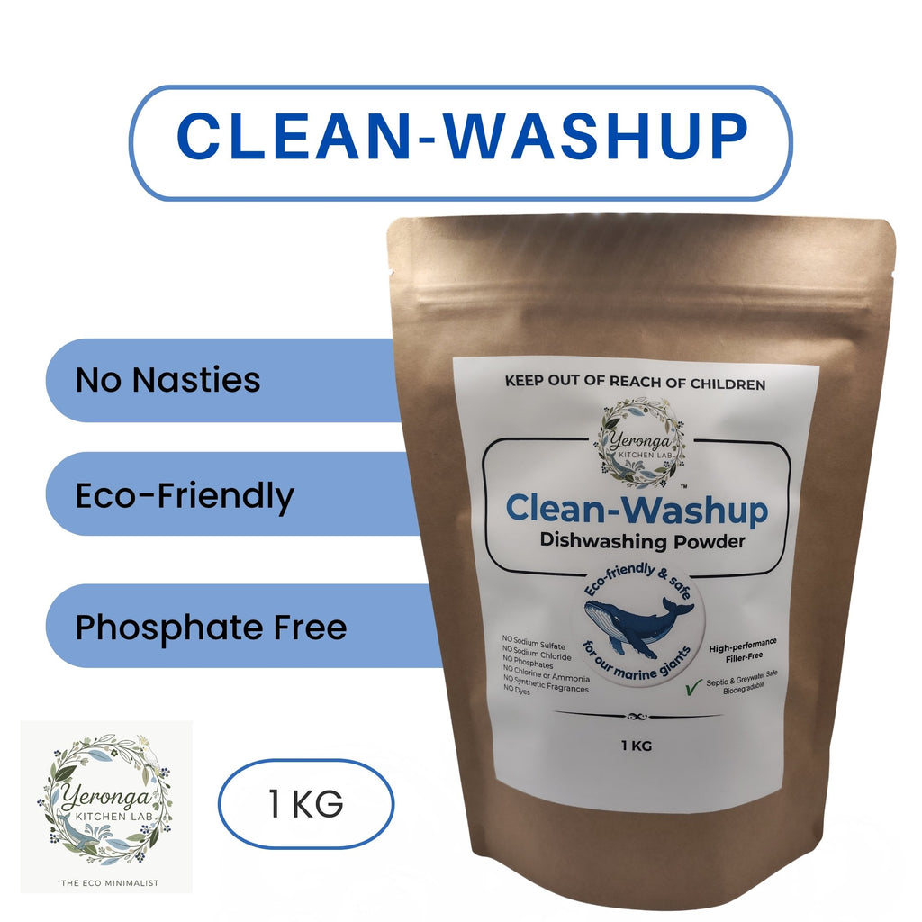 Clean-Washup: Eco Friendly Dishwashing Powder 1KG